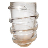 Gold Poline Thread Glass Vase
