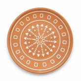 Najd Sgraffito Ceramic Wall Accent Decorative Plate