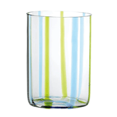 Zafferano Tirache Glass Tumblers Set – Aquamarine & Green