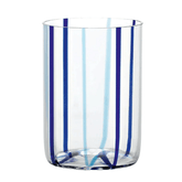 Zafferano Tirache Glass Tumblers Set – Aquamarine & Blue