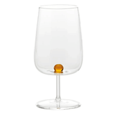 Zafferano Bilia Glass Goblets Set – Golden Yellow