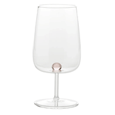 Zafferano Bilia Glass Goblets Set – Pink Ball