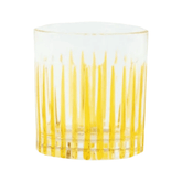 Murano Crystal Glass Tumblers – Yellow