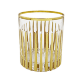 Gold Crystal Glass Tumblers