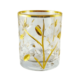 Gold Crystal Glass Tumblers