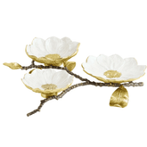Michael Aram Vintage Bloom Triple Dish