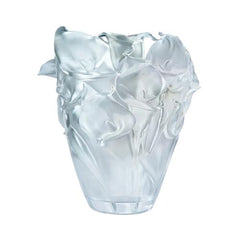 Frosted Sculpted Acrylic Vase
