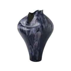 Midnight Blue Gloss Porcelain Vase