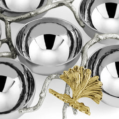 Michael Aram Butterfly Ginkgo Luxe Seder Plate