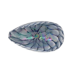 Yalos Murano Shell Piccola Intarsio Bowl - Ivory & Turquoise