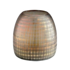 Contemporary Glass Vase Candle , Medium