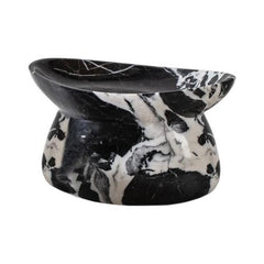 Marble Centerpiece Black & White
