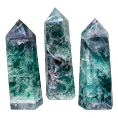 Natural Marble Stone Crystal Point Set