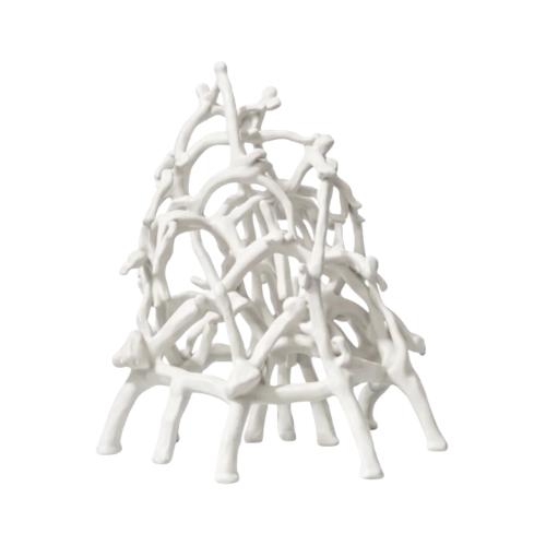 Abstract Interlocking Natural Stone Sculpture