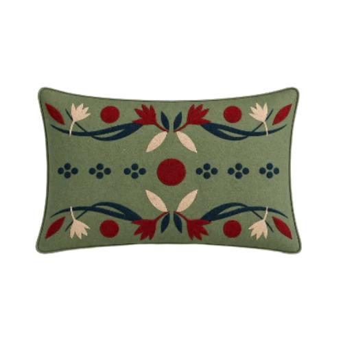Floral Pattern Cushion Cover