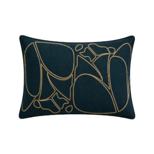 Abstract Floral Cushion Cover