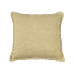 Leenox Solid Beige Cushion Cover