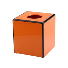 Square Tissue Box Holder – Orange