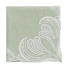 Tecla Napkin Salvia & Acqua Marina