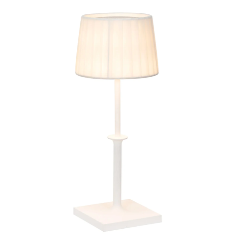 Zafferano Poldina Classic Table Lamp – White