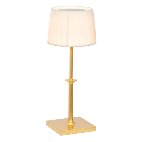 Zafferano Poldina Classic Table Lamp – Matt Gold