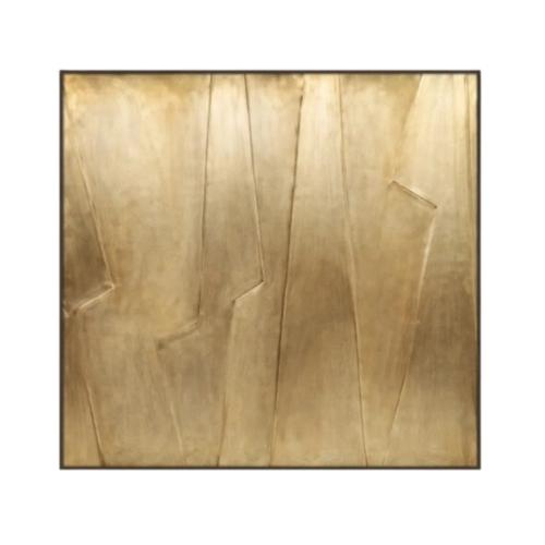 Antique Brass Metal Wall Art