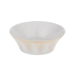 Spal Porcelains Glint Salad Bowl with Gold Lines