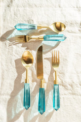 Turquoise Cutlery Set – 5 Piece