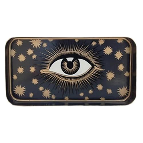 All-Seeing Eye Iron Tray –  Black