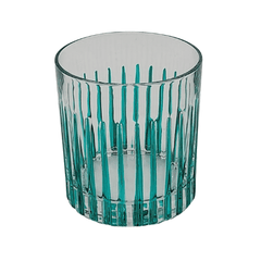 Les Ottomans Murano Crystal Glass Tumblers – Green
