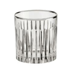 Les-Ottomans Glass Tumblers – Platinum