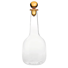 Zafferano Bilia Glass Bottle –  Golden Yellow Cap