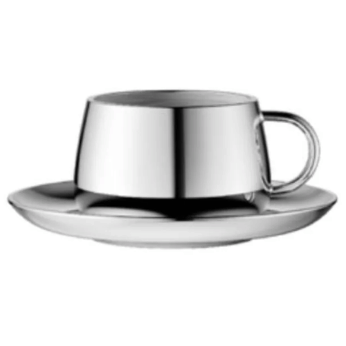 Small Double-Layered Cup and Saucer