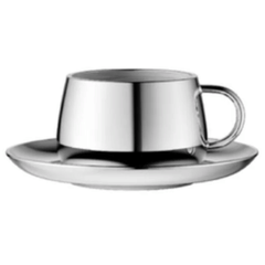 Small Double-Layered Cup and Saucer