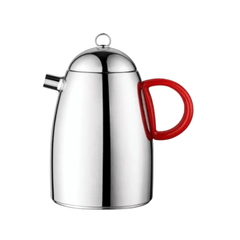 Luxury Stainless Steel Teapot – Red
