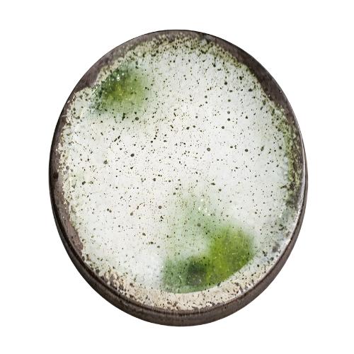 Round Silver Mirror Coaster