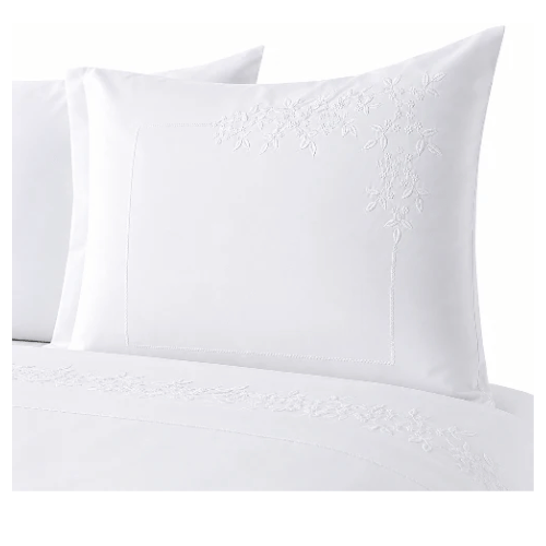 SHERIHAN Pure Egyptian Cotton Duvet Cover Set – White