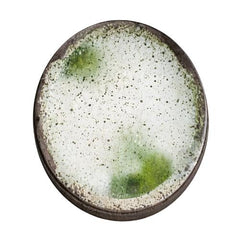 Round Silver Mirror Coaster