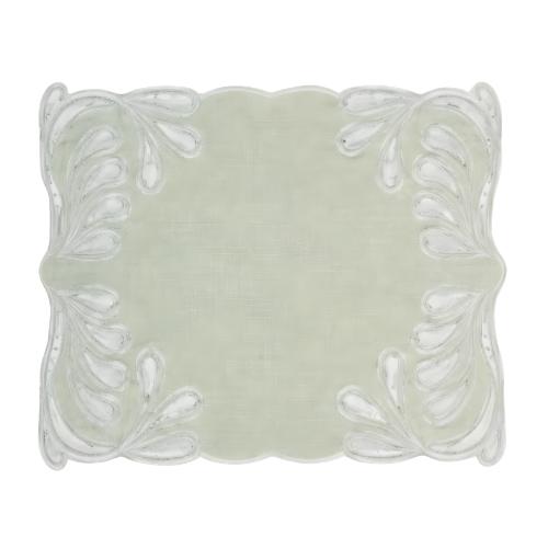 Tecla Linen Placemat – Salvia & Acqua Marina