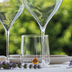 Zafferano Bilia Glass Tumbler Set –  Golden Yellow