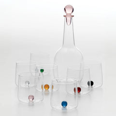 Zafferano Bilia Glass Bottle – Pink Cap