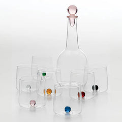 Zafferano Bilia Glass Tumbler Set – Pinky Ball