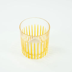 Murano Crystal Glass Tumblers – Yellow