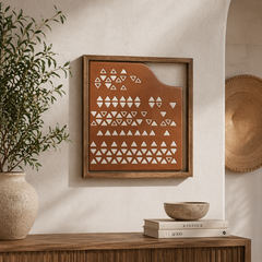 Najd Framed Ceramic Wall Panel