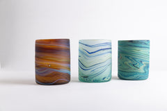 Straight Natsheh Glass Cups – Aqua Wave