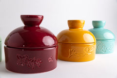Hijaz Collection Ceramic Date Jar – Turquoise