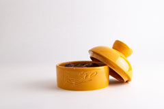 Hijaz Collection Ceramic Date Jar – Yellow