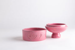 Hijaz Collection Ceramic Date Jar – Pink