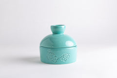 Hijaz Collection Ceramic Date Jar – Turquoise