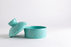 Hijaz Collection Ceramic Date Jar – Turquoise